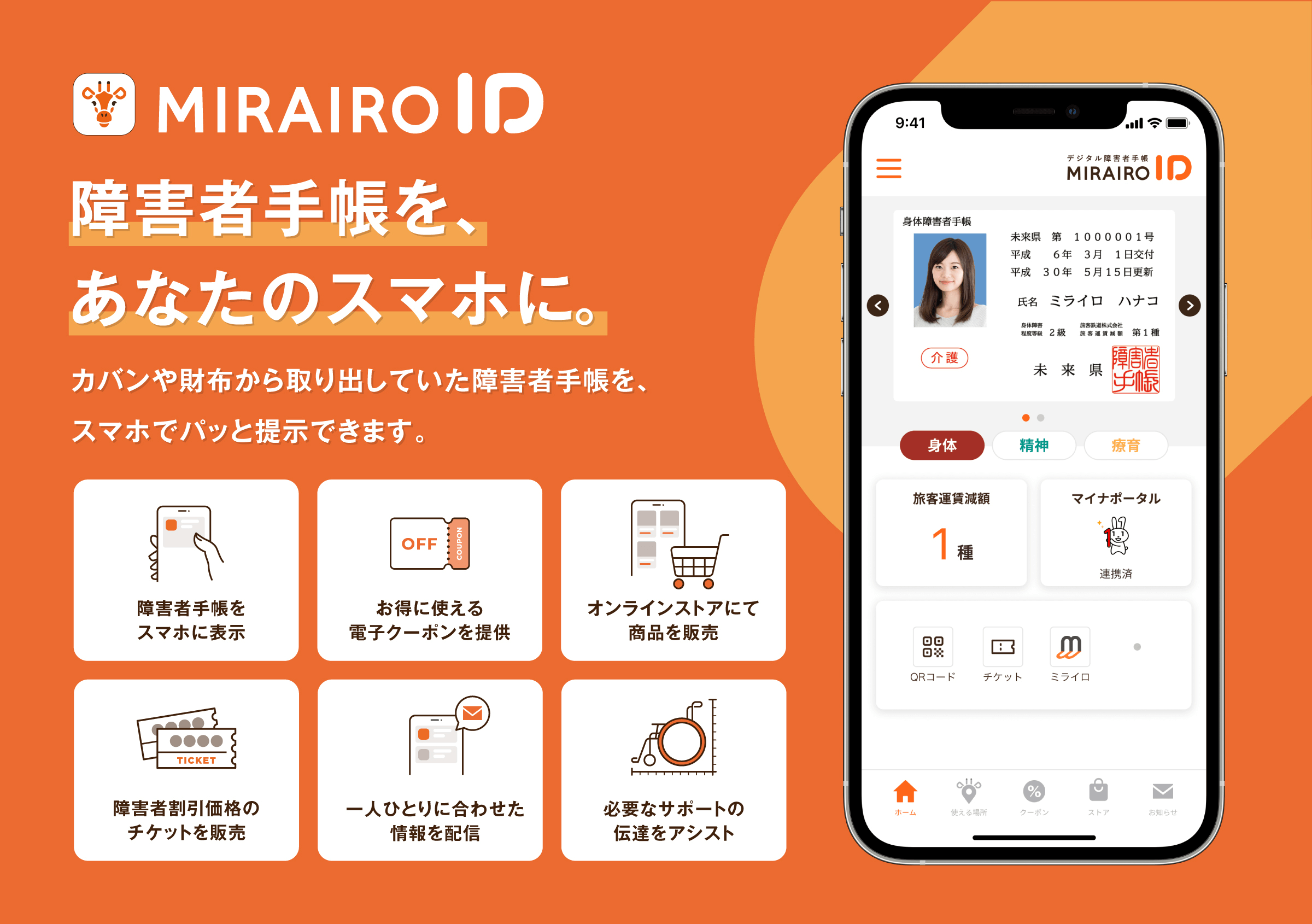 ミライロIDバナー